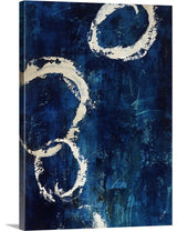 Interlocking I Wrapped Canvas Art Print, 12"x16"x1.5"