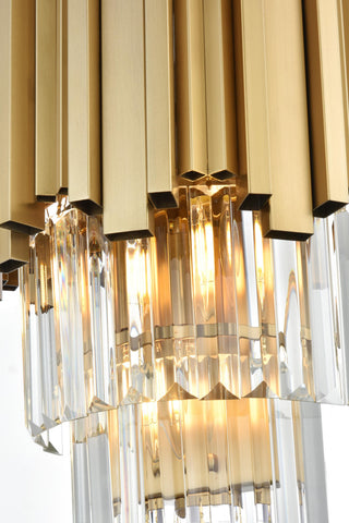 Home Living 12" Wall Sconce, Satin Gold