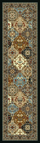 Badillo Rug, Blue, 2'x8', Runner