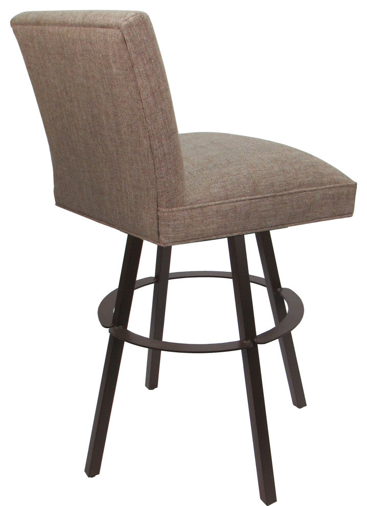 Swivel Sommerville Stool on Warren Base, Basin Beige - Brown, 30"