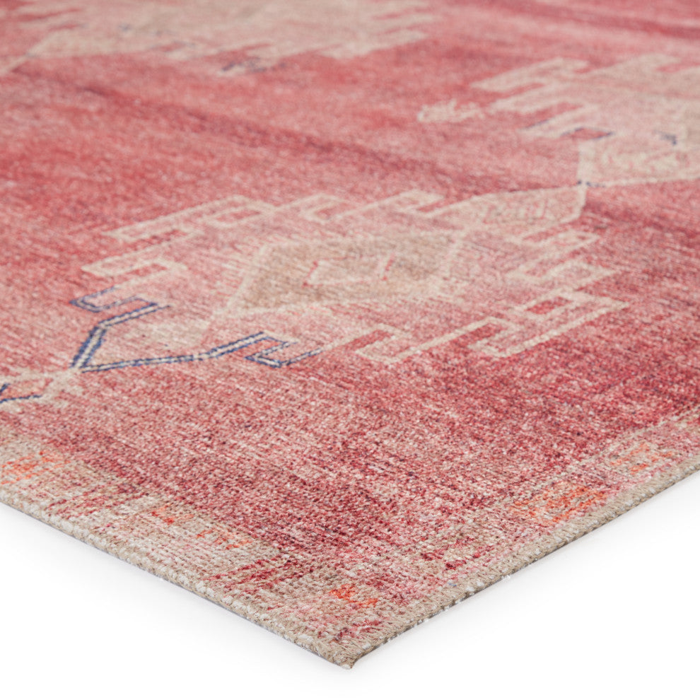 Vibe by Jaipur Living Evadne Medallion Pink/Blue Rug, 6'x9'