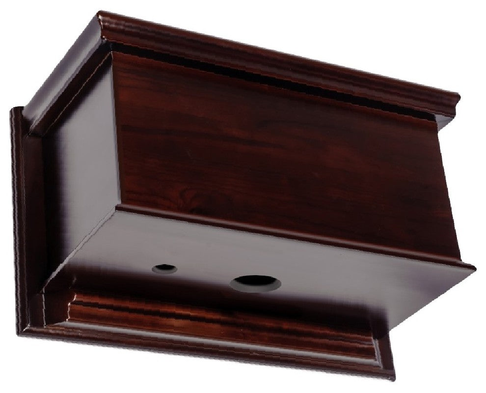 Toilet Part Dark Oak Replacement Tank Only Flat Panel Renovators Supply