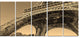 "Iconic Paris Eiffel Tower Side View From Ground" Wall Art, 60"x28", 5-Panels