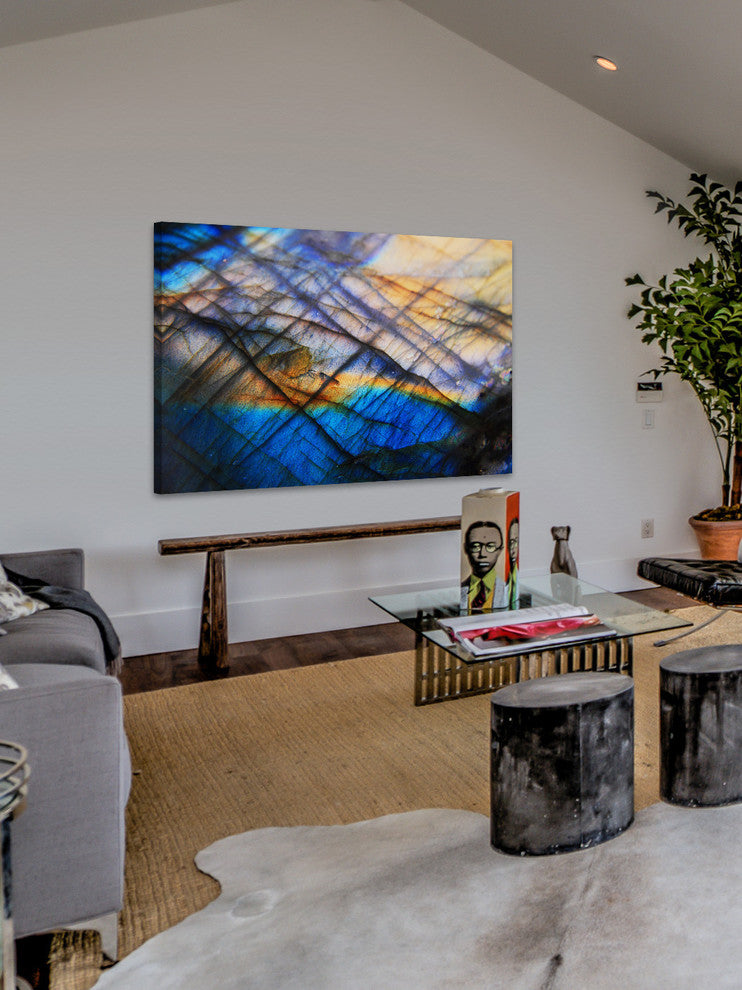 "Through the Lines" Painting Print on Canvas