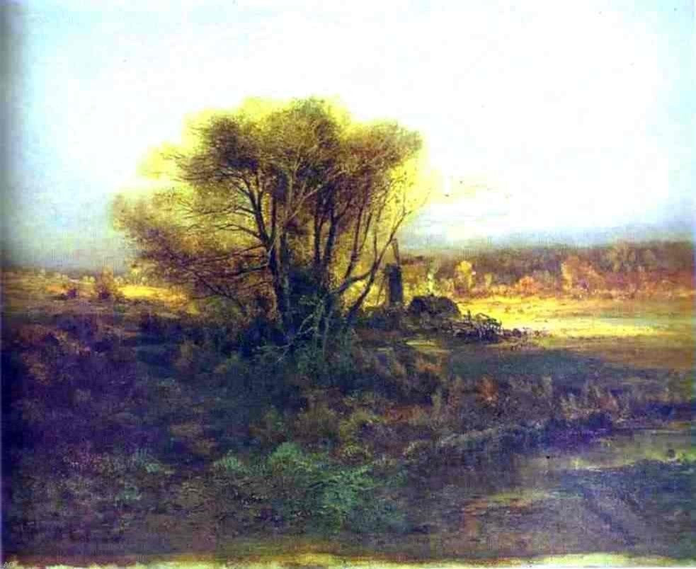 Alexei Kondratevich Savrasov Autumn, Gallery Wrapped Canvas Print, 20"x25"