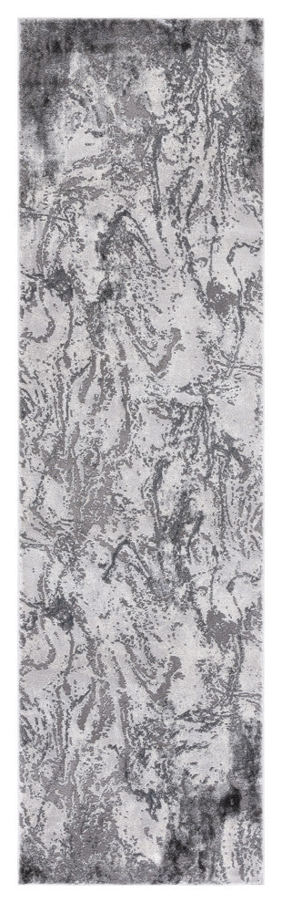 Safavieh Craft Collection CFT864G Rug, Grey/Silver, 2'3" X 8'