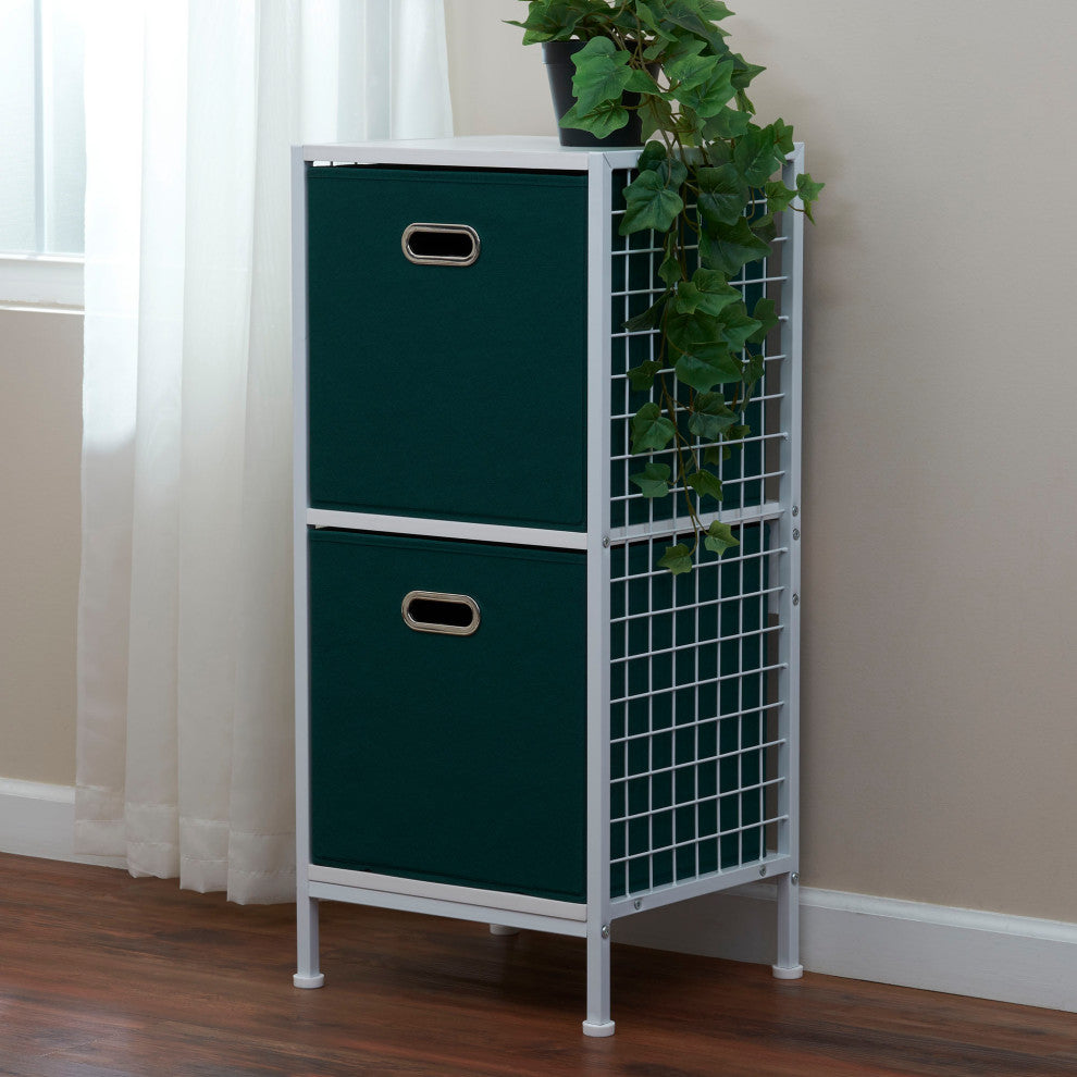 Fabric Storage Bins 2 Piece Set