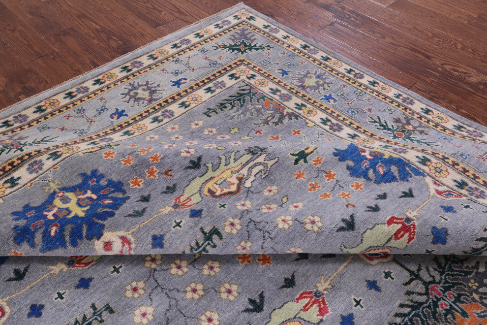 William Morris Handmade Wool Rug 8' 0" X 9' 9" Q9502