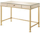 Benzara BM250400 Rectangular Storage Writing Desk, Pink