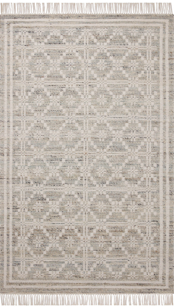 Angela Rose x Loloi Rivers Lagoon / Ivory 8''-6" x 11''-6" Area Rug