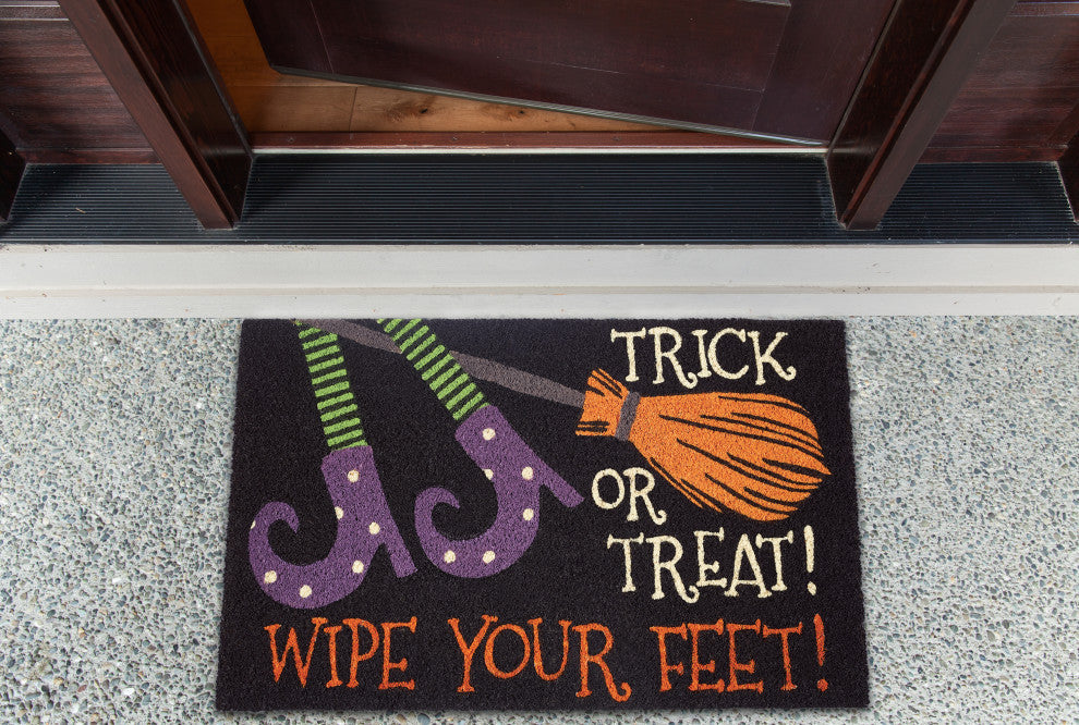Trick Or Treat Doormat