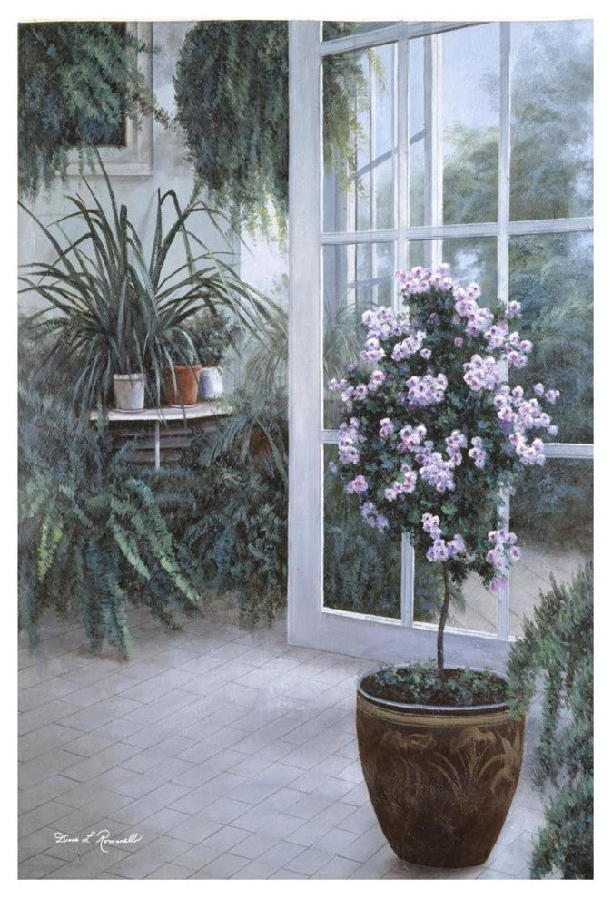 "Patio Light" Digital Paper Print by Diane Romanello, 14"x20"