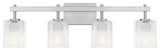 Quoizel BTH8631 Brenthouse 4 Light 32"W Vanity Light - Brushed Nickel