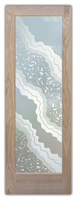 Pantry Door - Metamorphosis Peak - Oak - 24" x 84" - Book/Slab Door