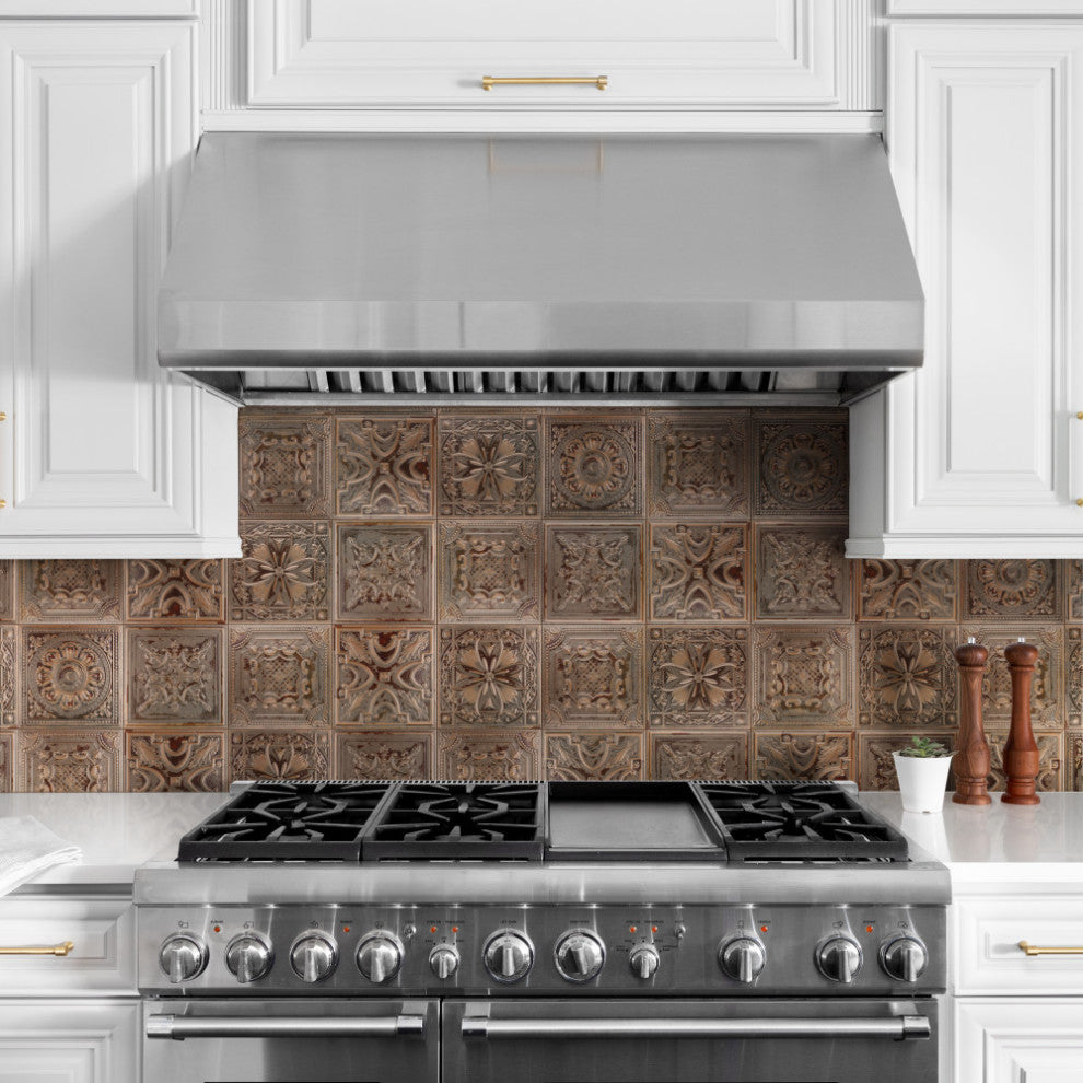 Fitz Copper Ceramic Wall Tile