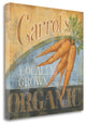 "Carrots" By Kim Lewis, Giclee Print on Gallery Wrap Canvas, Ready to Hang