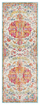 Harput Updated Traditional Beige, Saffron Area Rug, 2'7"x7'3" Runner