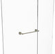 Waverly Place 18" Shower Door Towel Bar, Polished Nickel