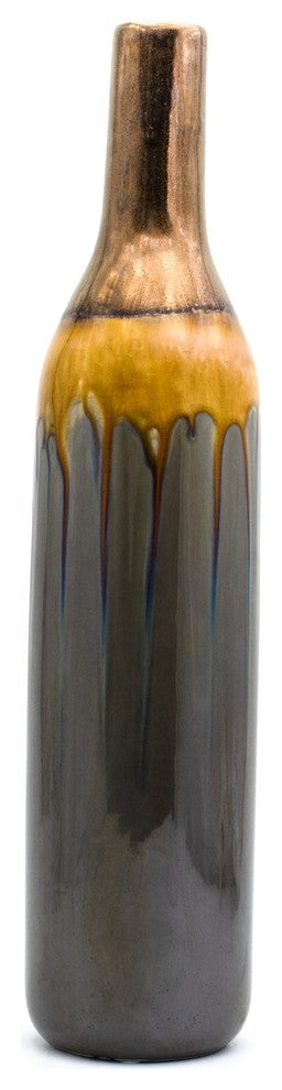 Claybarn Patina Sienna Bottle Vase