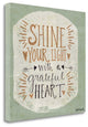 "Grateful Heart" By Katie Doucette, Giclee Print on Gallery Wrap Canvas