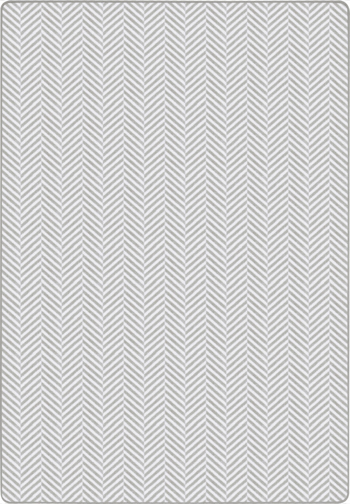 Joy Carpets Impressions Favorite Retreat Area Rug, Morning Fog, 7'8"x10'9"