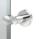 Glam Frameless Rectangle Mirror, Polished Nickel, 24"