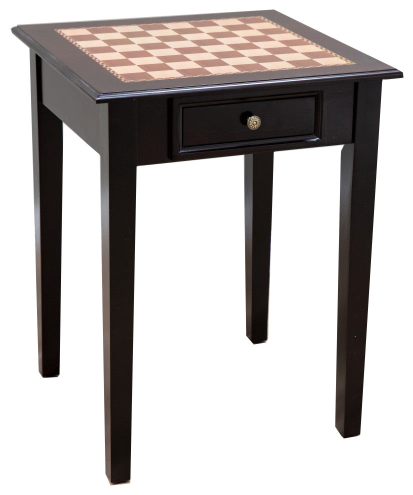 Chess Table, 2 Drawers