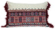 Multicolor Lumbar Throw Pillow With Tassels