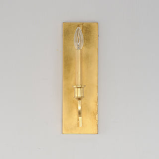 Maxim 12781 Normandy 15" Tall Wall Sconce - Gold Leaf