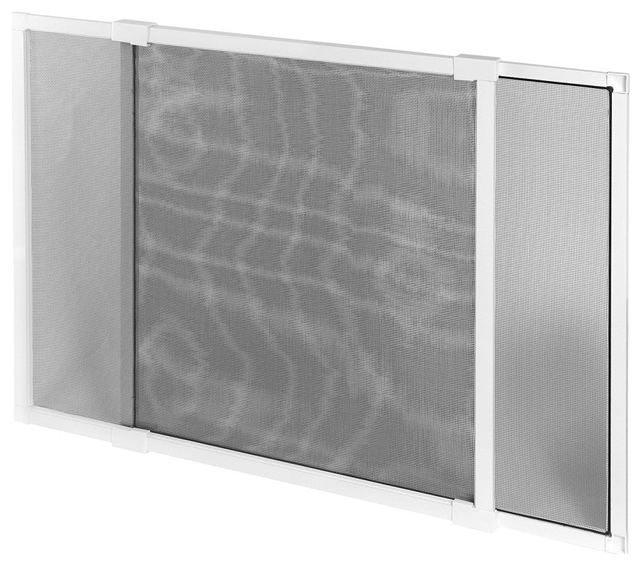 1Ea Pl16617 Adjustable Window Screen 18" To 37" White