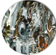 Contemporary Abstract Design, Abstract Round Wall Art, 23"