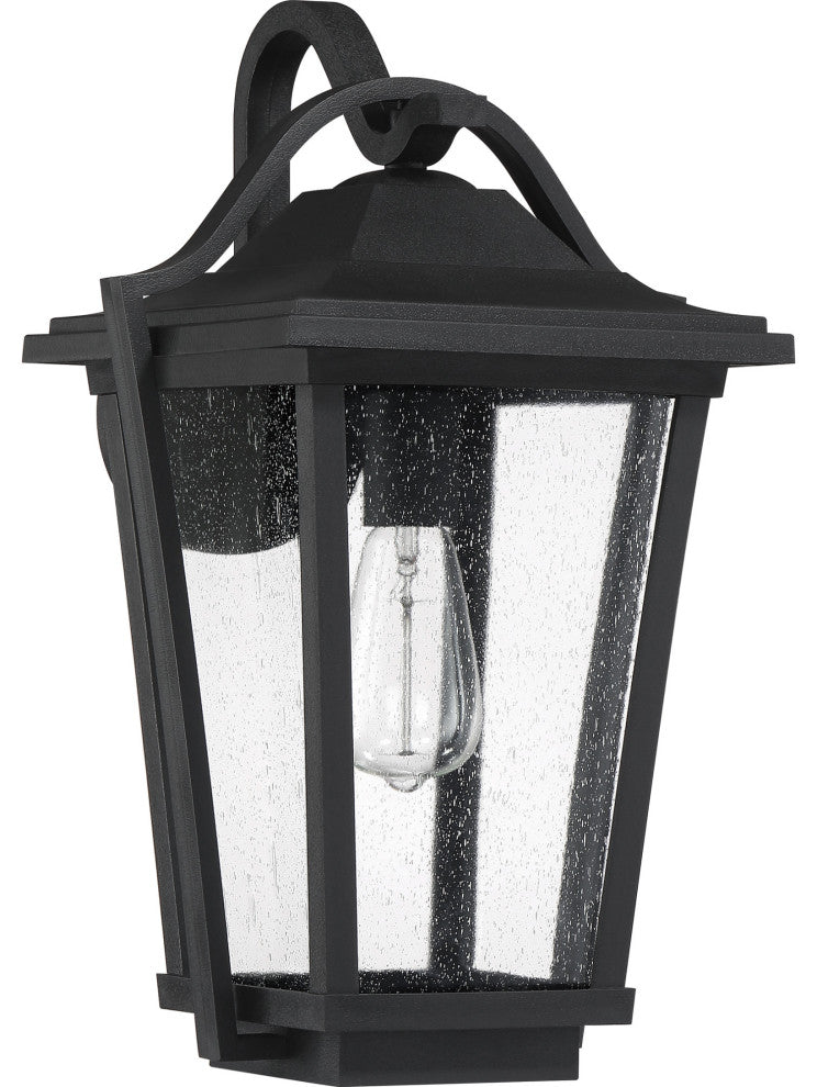 Quoizel DRS8411 Darius 1 Light 18" Tall Outdoor Wall Sconce - Earth Black