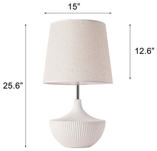 Pasargad Home Jade Collection Metal and Ceramic Table Lamp Lights