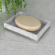 nu steel Misty Silver Collection Soap Dish