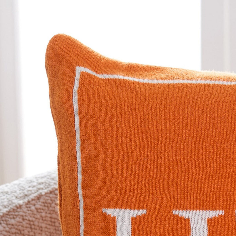 Safavieh Fall Pillow, Orange