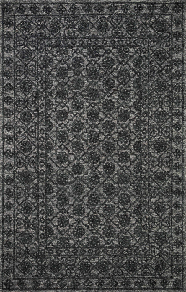 Loloi Cecelia Smoke / Dk. Grey 2'-3" x 5'-6" Area Rug