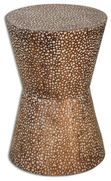 Uttermost Cutler Drum Shaped Accent Table