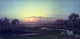 Martin Johnson Heade Two Fishermen in the Marsh at Sunset Wall Decal