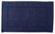 Navy Jacquard Bordered Bath Mat