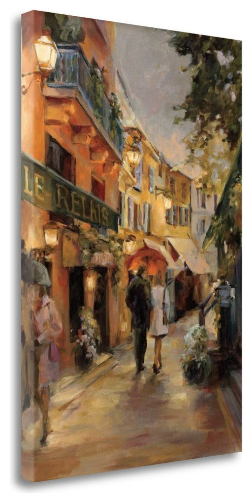 "Evening In Paris" By Marilyn Hageman, Giclee Print on Gallery Wrap Canvas