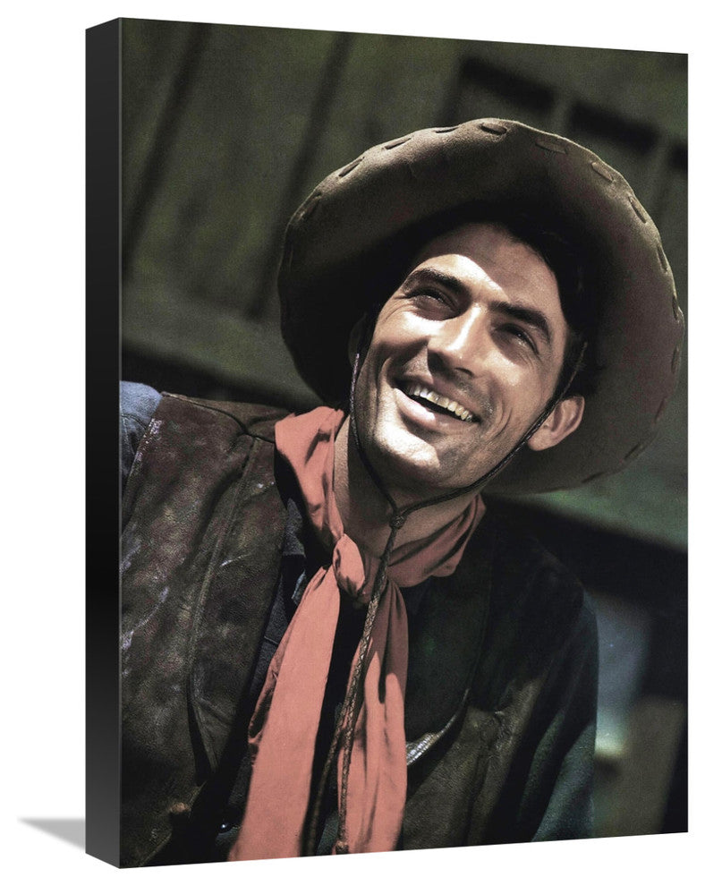 "Gregory Peck" Stretched Canvas Giclee by Hollywood Photo Archive, 16x22"
