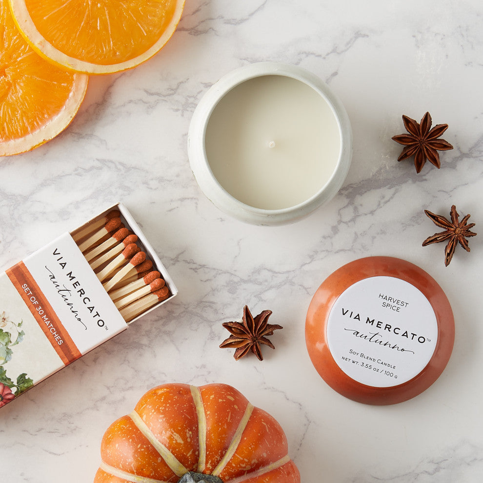 3.5Oz Autunno Candle - Harvest Spice