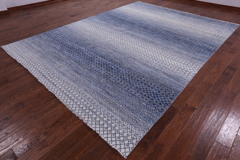Savannah Grass Handmade Wool Rug 9' 0" X 12' 4" - Q13228