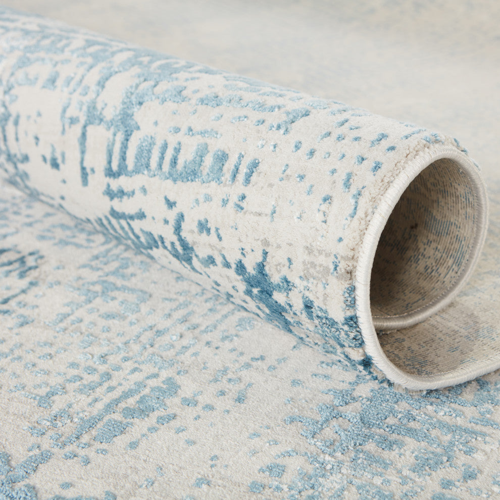 Jaipur Living Eero Abstract Blue/ Ivory Area Rug 3'11"X5'11"