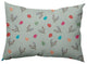 Chickens and Eggs Easter Decorative Lumbar Pillow, Breezeway Green, 14x20"