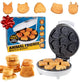 Animal Mini Waffle Maker - Make 7 Different Shaped Pancakes - Includes a Cat Dog