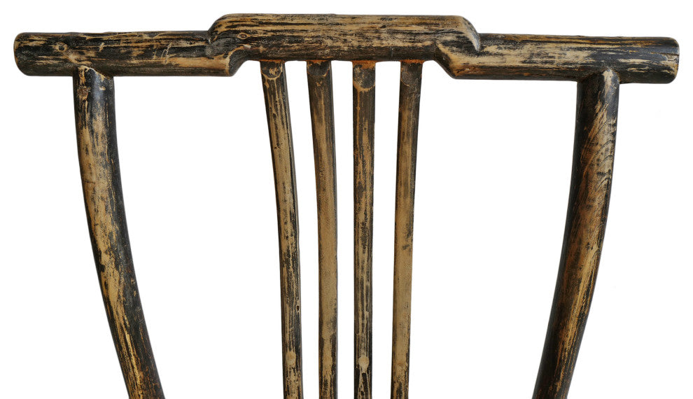 Consigned Elm Ming Chair