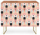 Deny Designs Blush Deco Credenza, Walnut, Gold Steel Legs