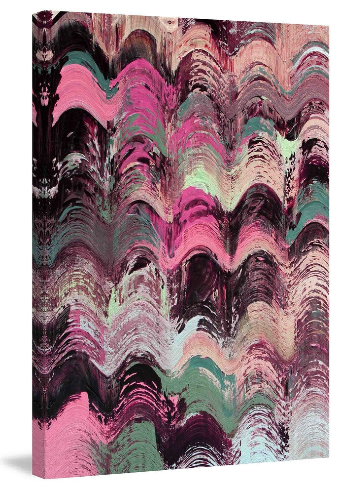 "Wavy Blends VII" Painting Print on Canvas by Irena Orlov