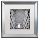 Alan Blaustein 'Paris II' Art, Silver Frame, White Mat, 16x16